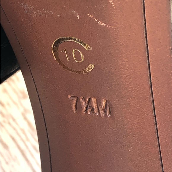 10 Crosby Dereck Lam Black Real Fur High Heels. d’Orsay Pumps, Size 7 1/2 NWOT - Picture 8 of 16